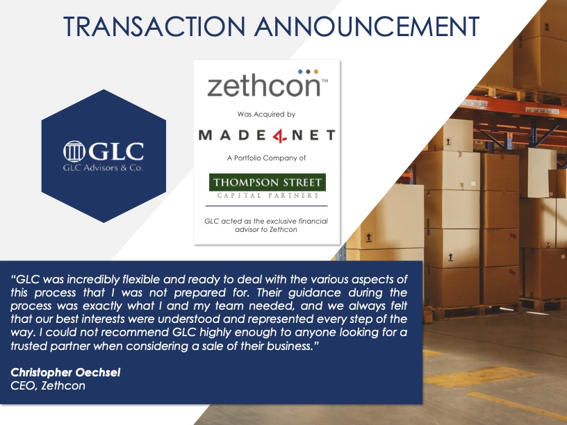 Financial Advisor to Zethcon