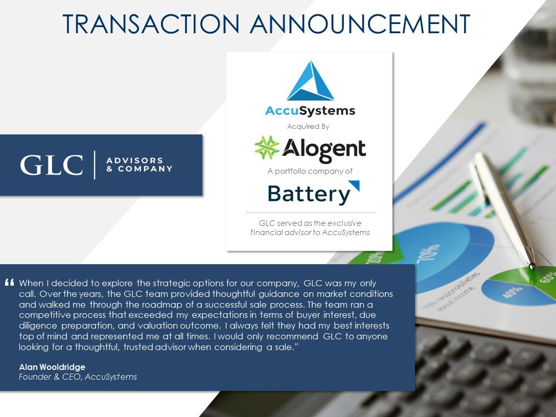 Financial Advisor to AccuSystems