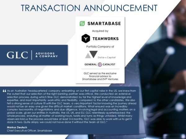 Financial Advisor to Smartabase
