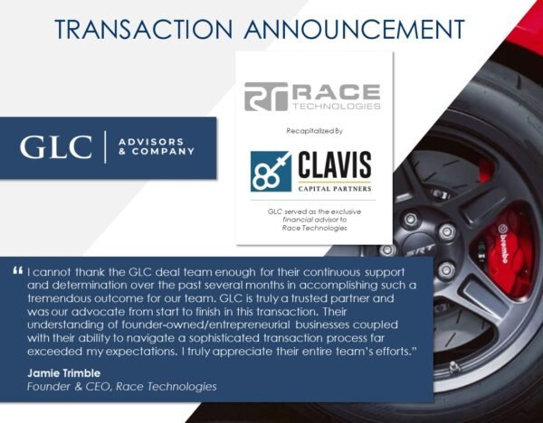 Financial Advisor to Race Technologies